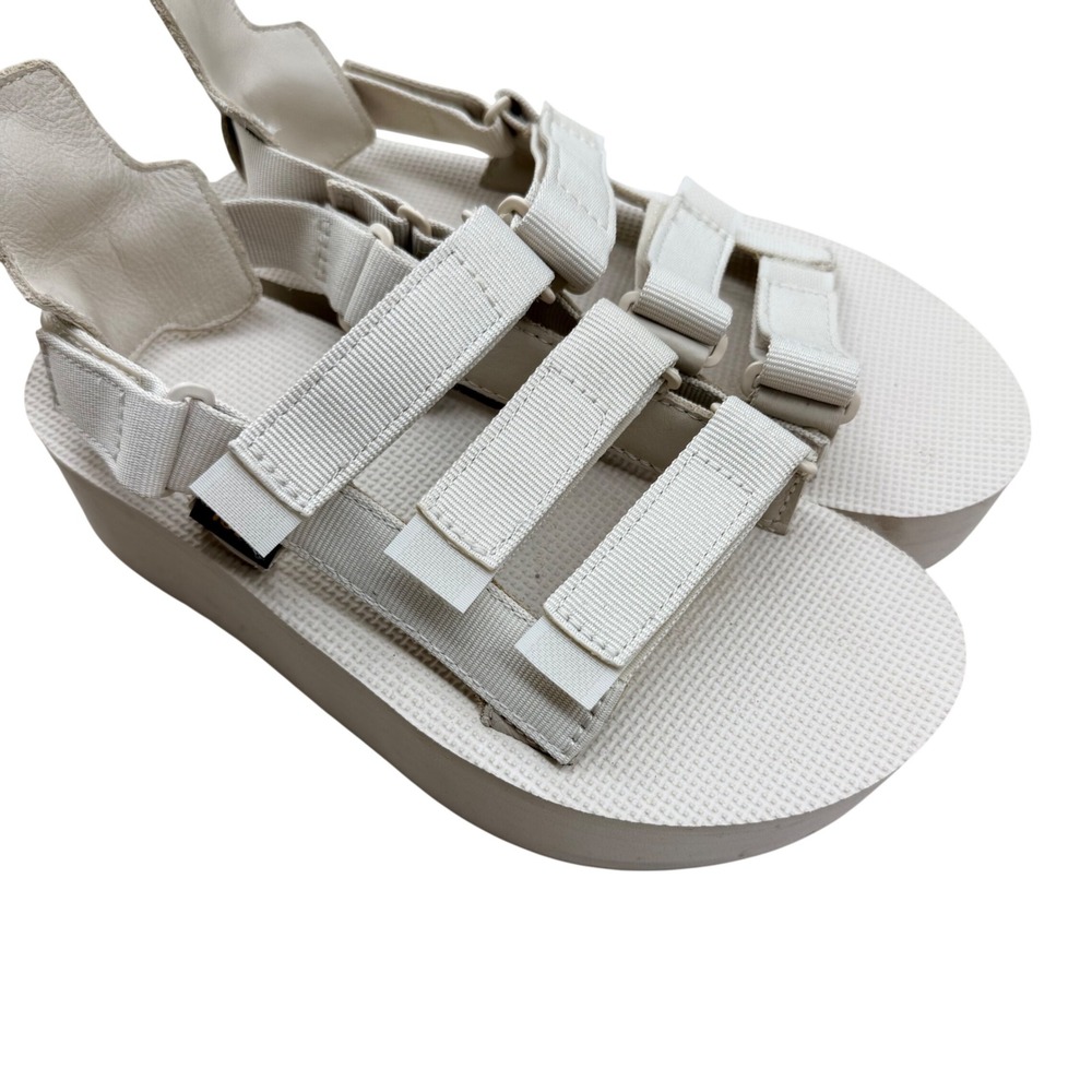 Teva Flatform Universal Sandals Cream Sand Platform 116810 Womens 7